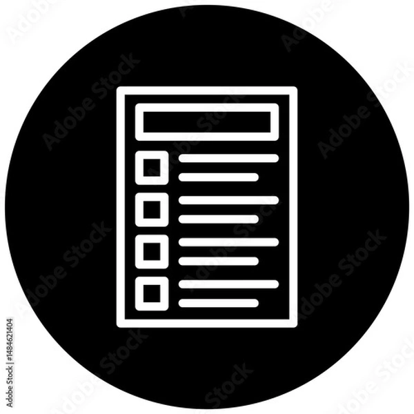 Obraz Safety Procedures Icon