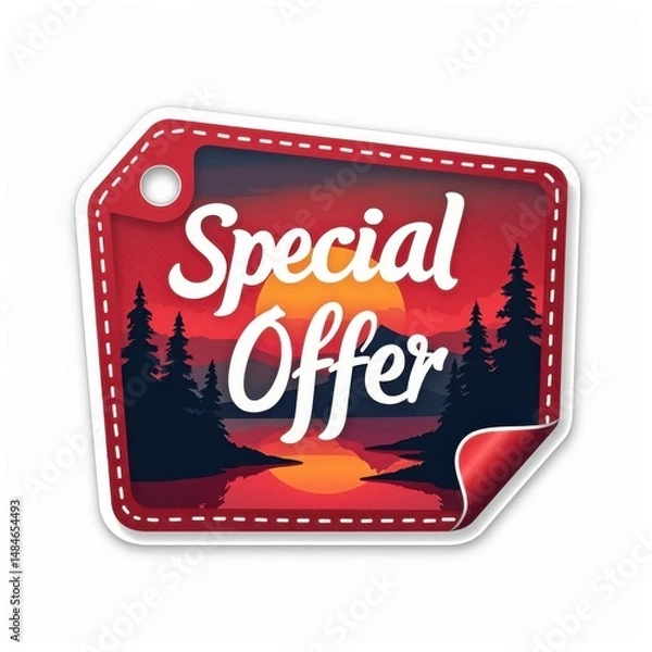 Obraz Sticker - Black Friday. Vector style. 