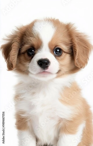 Fototapeta cavalier king charles spaniel puppy