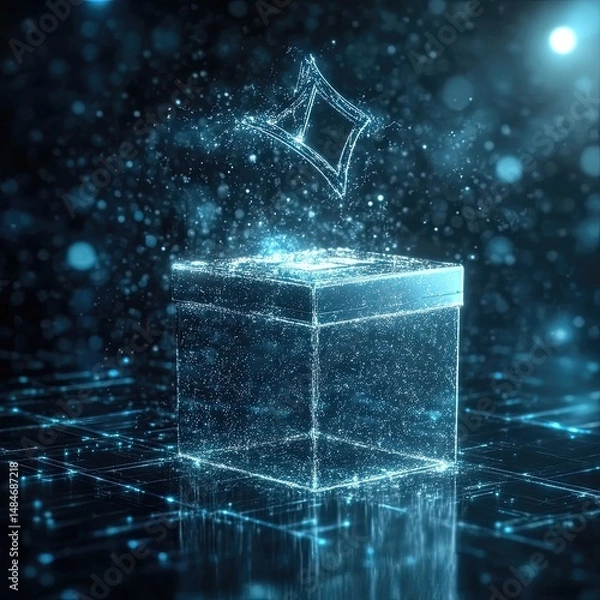Fototapeta Blockchain for voting transparency ensuring secure, verifiable, and tamper-proof digital voting systems that enhance voter trust, increase accessibility, and improve election integrity worldwide.