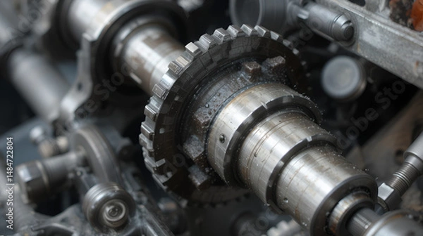 Obraz crank shaft