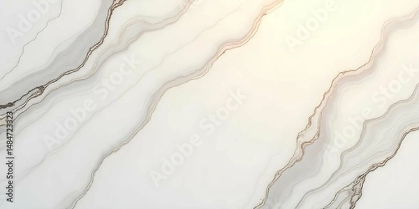 Obraz Gray Pink Beige Marble Texture High Contrast Swirling Stone Background.