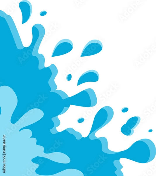 Obraz Water Splash Corner