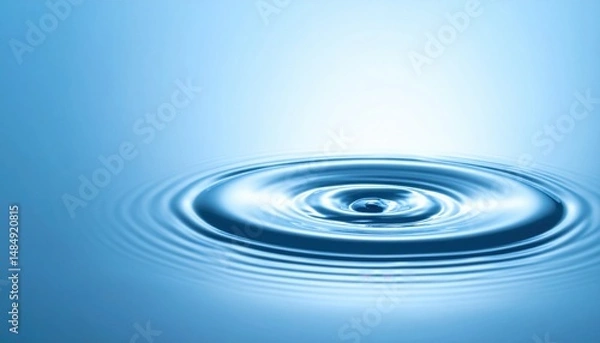 Fototapeta Rippling water action tranquil lake high-quality image serene environment close-up view nature concept