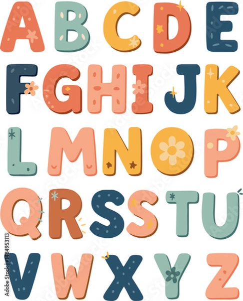 Obraz cut-out-letter