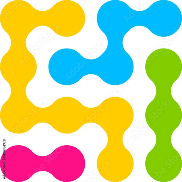 Fototapeta Meta Ball Background