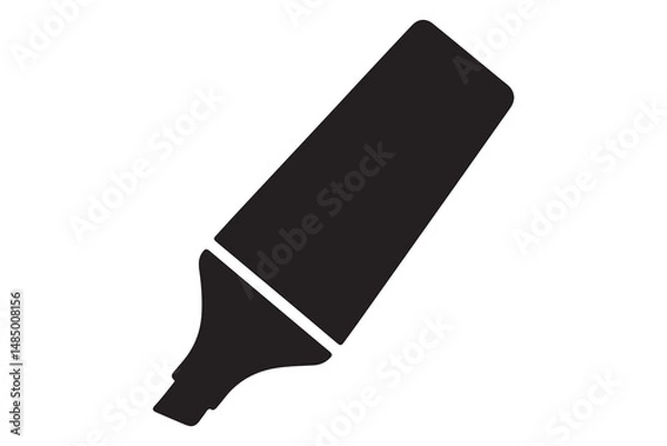 Fototapeta Simple Black Marker Icon