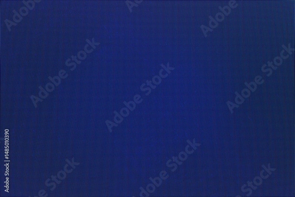 Fototapeta Close-up of abstract blue background. Macro photography of abstract background of OLED monitor.  