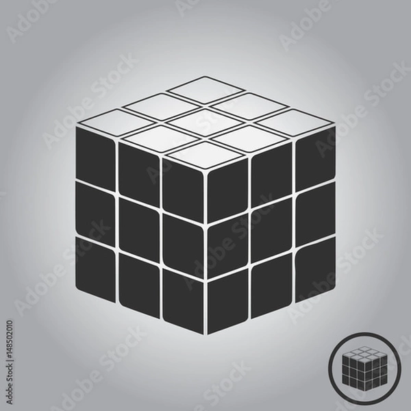 Obraz cube toy puzzle