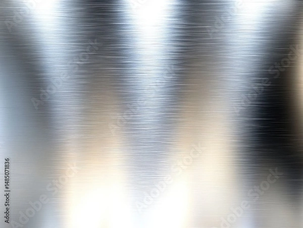 Obraz Smooth, glossy metallic background