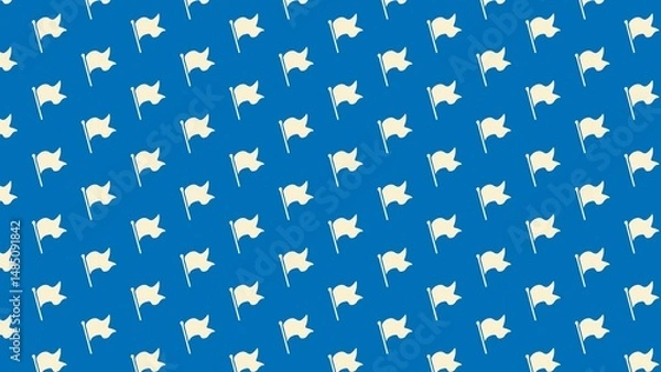 Fototapeta Vector seamless pattern of flag