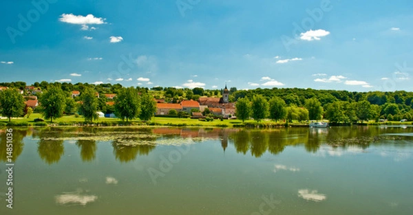 Obraz Soing, Dolina Saony