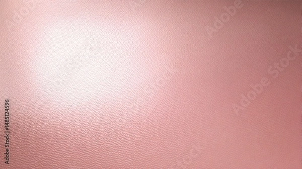 Obraz Ultra-photorealistic flat pink leather texture on a table, shot from above with soft shadowed lighting and a pink spotlight. 8K, seamless, and highly detailed for premium designs.