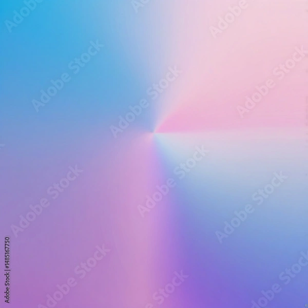 Fototapeta Ethereal Gradient Background – Seamless Blend of Blue, Purple, Pink & Light Blue Hues for Design Use