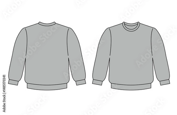 Obraz トレーナー　グレー　灰色