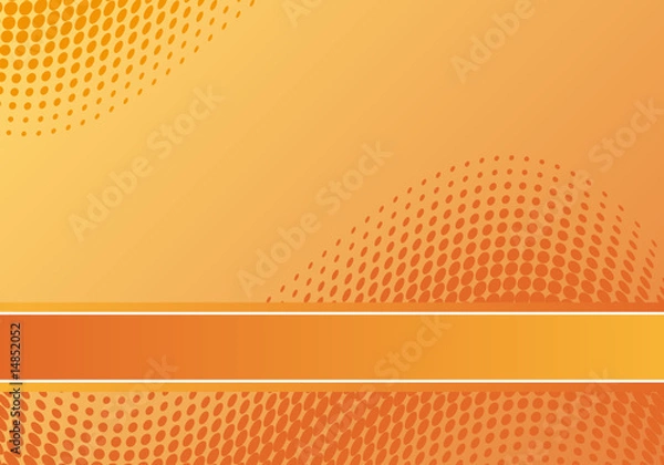 Fototapeta Hintergrund orange