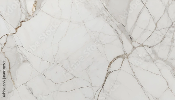 Obraz Soft and subtle white marble stone surface
