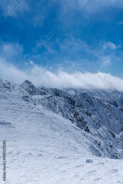 Obraz 厳冬期の木曽駒ケ岳