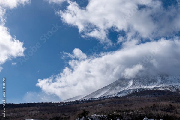 Obraz 冬の鬼押出し園