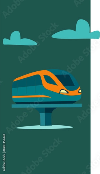 Obraz car vector illustration