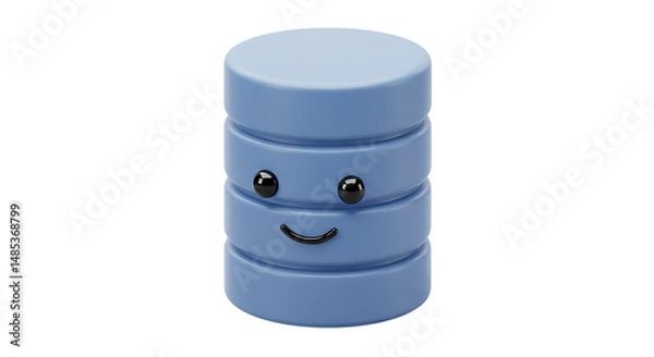 Fototapeta Cartoon Database Icon