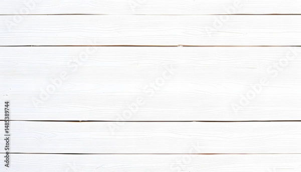 Obraz aged whitewashed wooden plank texture, overhead view of rustic timber paneling, studio lighting. with white shades