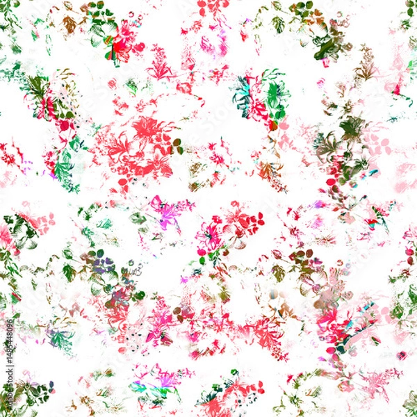 Fototapeta watercolor Shibori pattern, tie dye allover, textile, Shibori allover, tie dye pattern, watercolour pattern,design Abstract Print, Shibori print, Ajrakh Pattern and block print, batik pattern