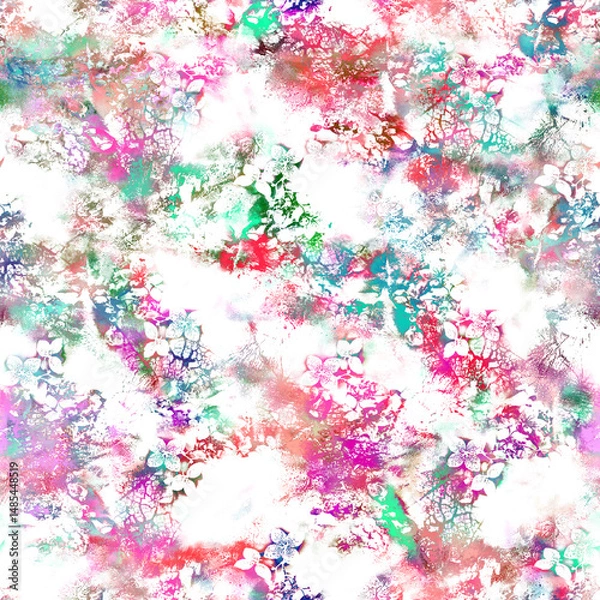 Fototapeta watercolor Shibori pattern, tie dye allover, textile, Shibori allover, tie dye pattern, watercolour pattern,design Abstract Print, Shibori print, Ajrakh Pattern and block print, batik pattern