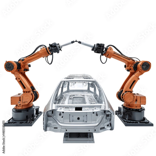 Obraz 첨단산업로봇자동차제조현장