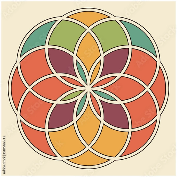 Fototapeta color palette