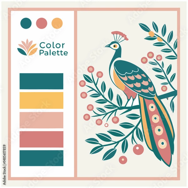 Obraz color palette