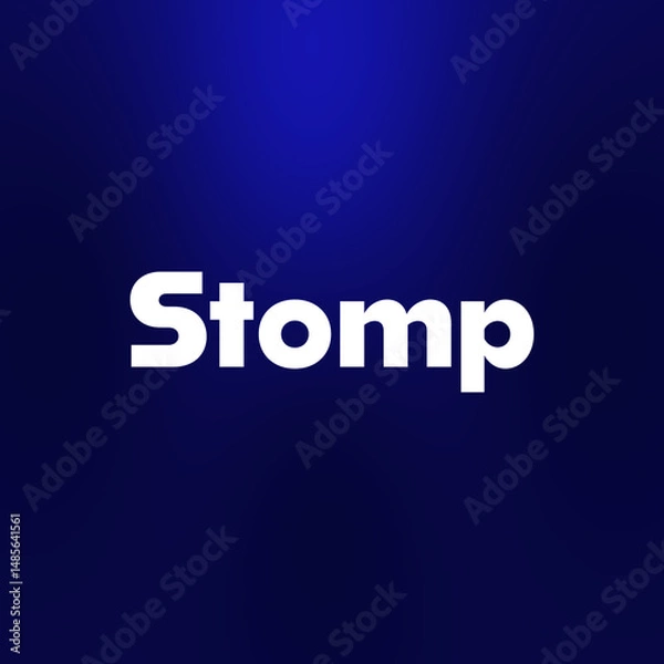 Fototapeta Dynamic Typography | Stomp Opener - Square