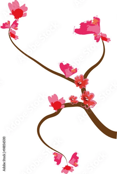 Obraz dessin de printemps