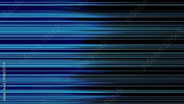 Obraz ブルーのスピードライン｜グラデーション