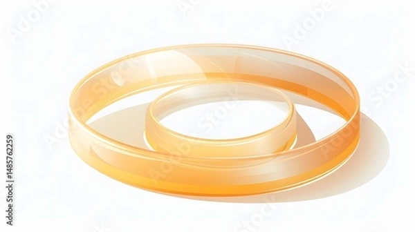Obraz Transparent Tape Vector Illustration Flat Logo Icon Usage for Graphic Design Projects
