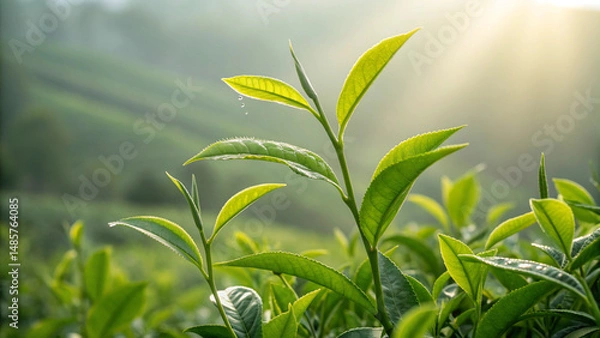 Obraz green grass and sun