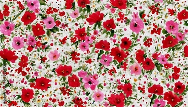 Obraz Floral Pattern Background Design