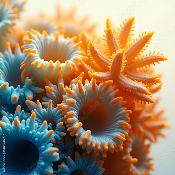 Obraz red and yellow spiral