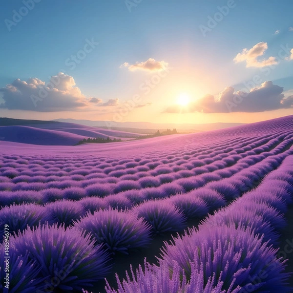 Obraz sunset on the beach