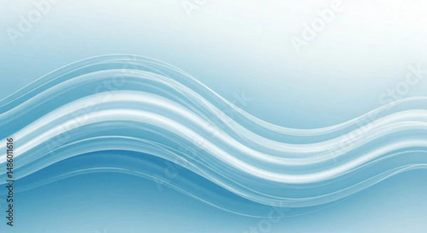 Obraz abstract blue wave background. Wave background