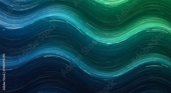 Obraz abstract blue wave background. Wave background