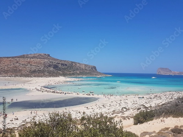 Fototapeta Balos Lagoon - Chania, Crete