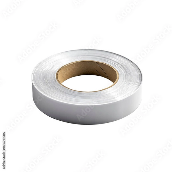 Fototapeta Roll of White Polypropylene Strapping Band
