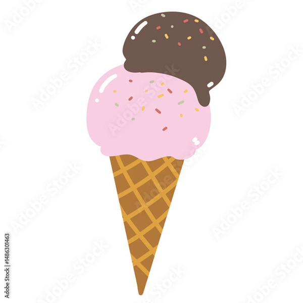 Obraz ice cream cone