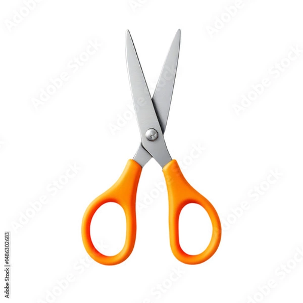 Fototapeta scissors isolated on white background