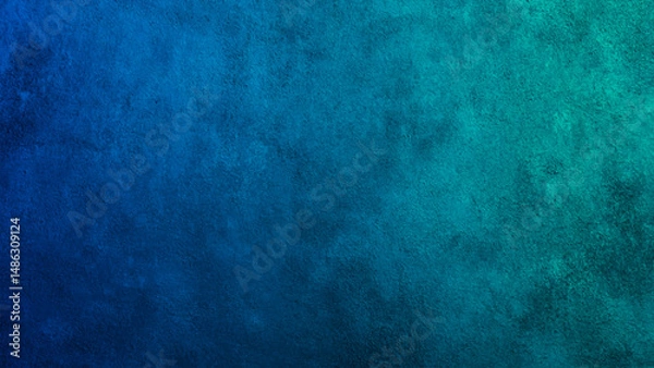 Fototapeta Aerial view on turquoise waves, water surface texture. Blue wall background