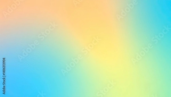 Obraz A smooth abstract gradient background that transitions from pastel blue, abstract colorful background