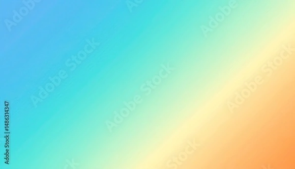 Obraz A smooth abstract gradient background that transitions from pastel blue, abstract colorful background