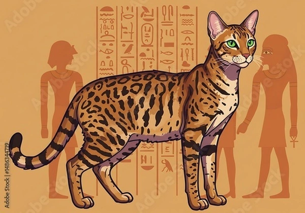 Obraz Desert Majesty: Bengal's Legacy AI Generated