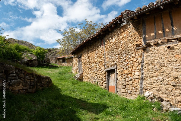 Fototapeta Calatañazor, pueblo de Soria, Castilla y León